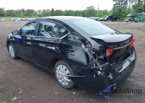 2013 Nissan Sentra Sv из США, поврежденный, VIN 1N4AB7AP3DN902689
